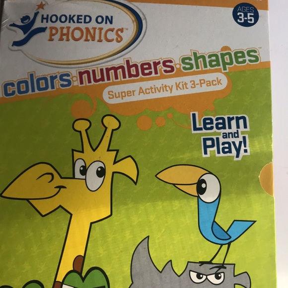 NIB Set/3 Colors, Shapes, & Numbers Activity Set - Picture 3 of 16